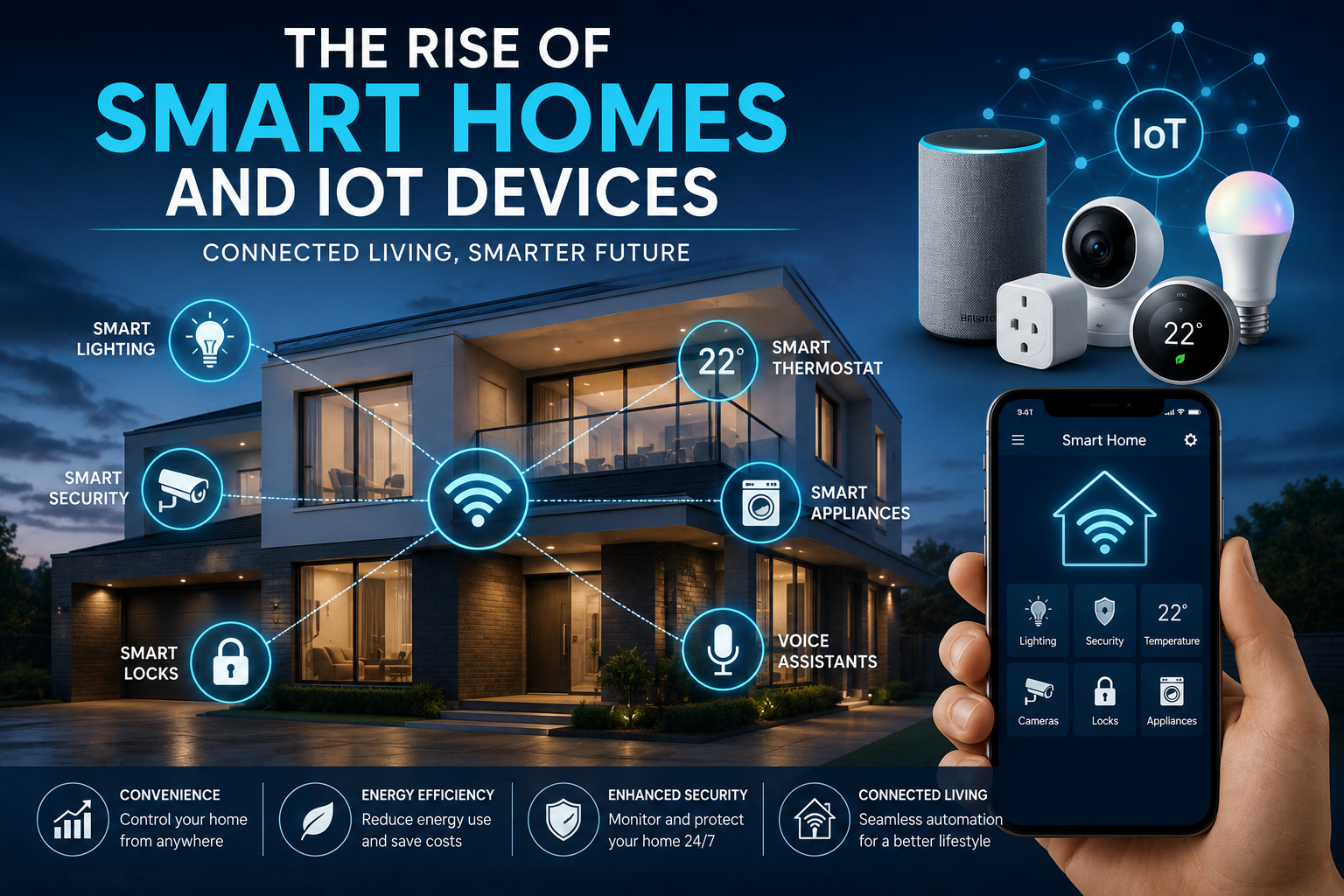 The Rise of Smart Homes and IoT Devices
