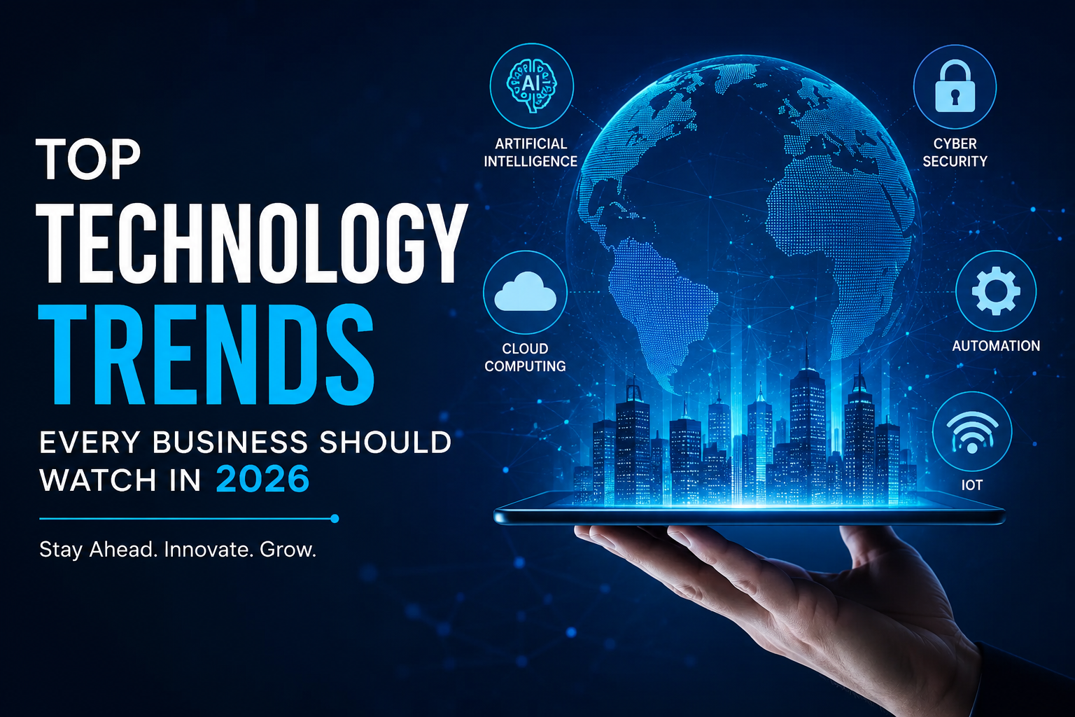 Top Technology Trends Every Business Should Watch in 2026